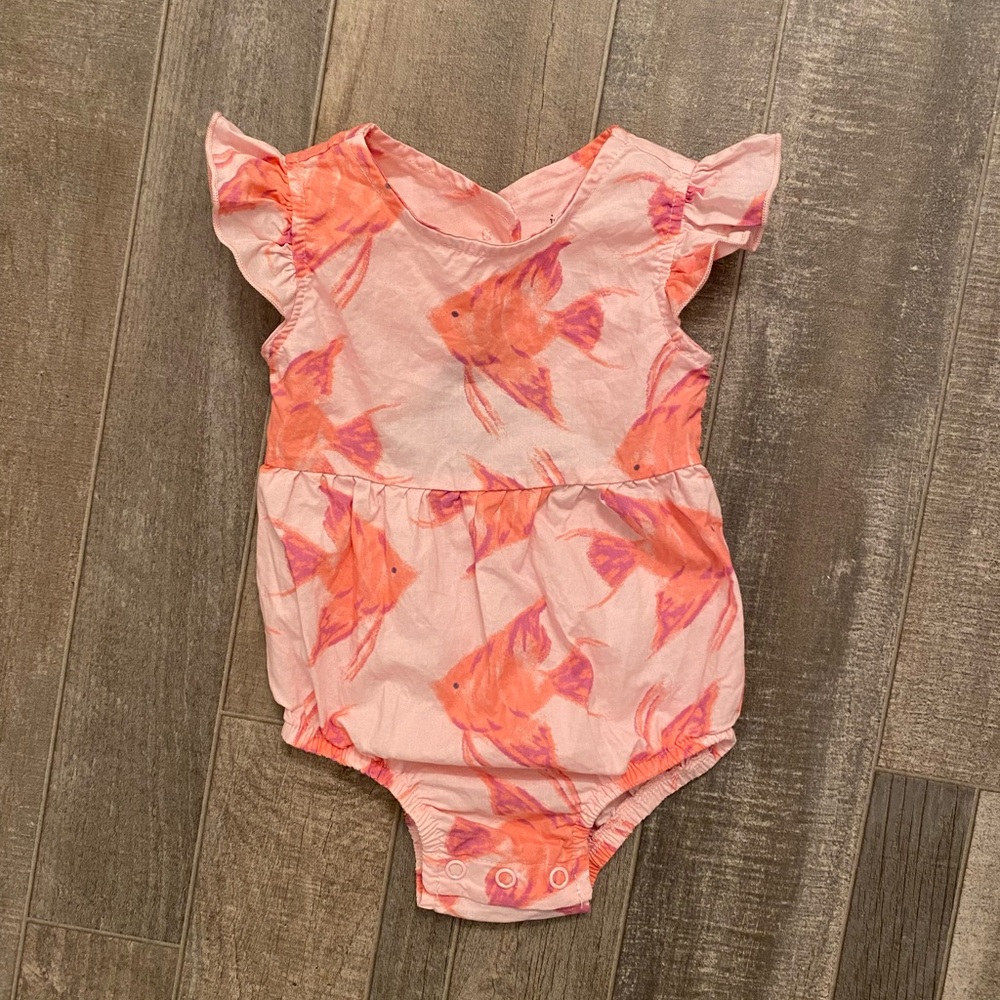 Carters 6 month baby girl onesie